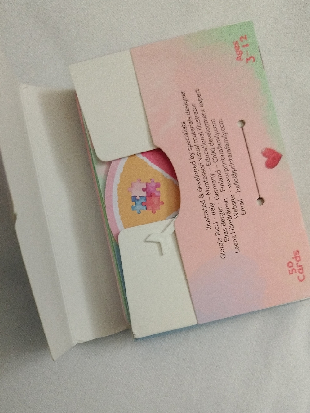 Discovery Emotions Actions Feelings Montessori Educational Flash Cards 3+ - Picture 7 of 16